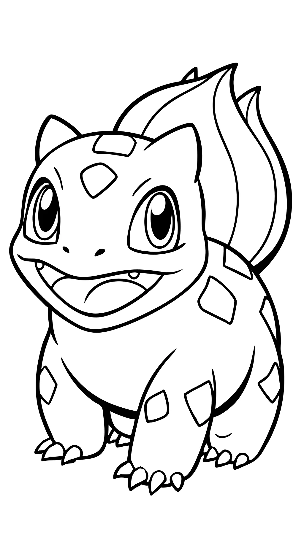 páginas para colorear de pokemon bulbasaur